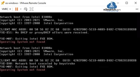 error when booting a cloned machine vmware|clone virtual machine after template.